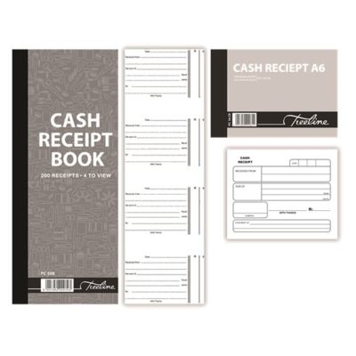 Custom Cashbook Receipts